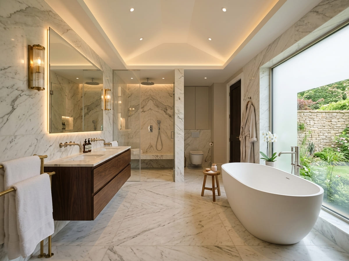 Custom Bathroom Renovation in Lake Dallas